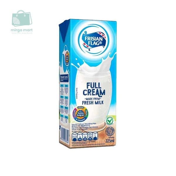 

FRISIAN FLAG UHT FULL CREAM 225 ML - SUSU