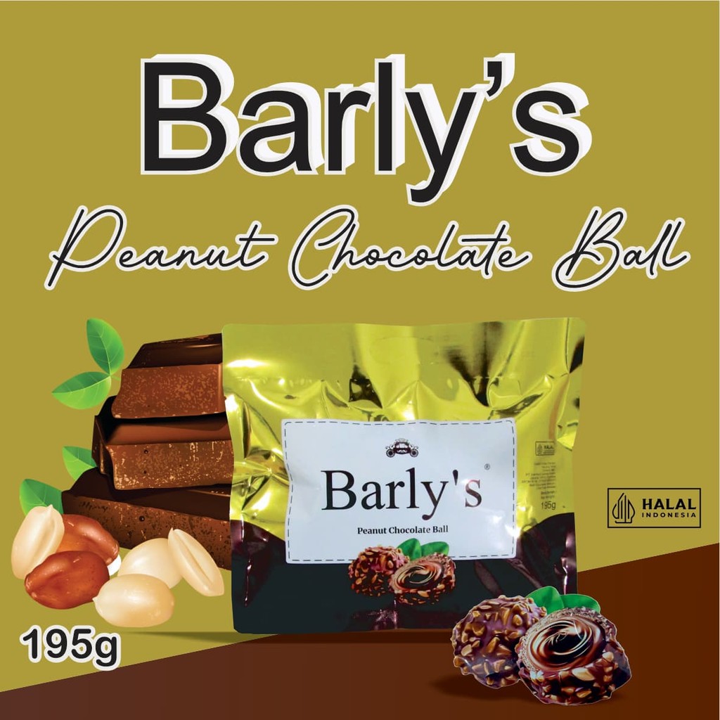 

Baryl's Peanut Chocolate Ball 195g COKLAT COKELAT BARYLS 195 GR