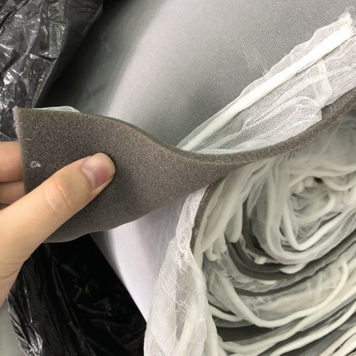 Busa Lapis Furing / Busa Lapis Tricot Hitam Super D.33 10 MM 10MM (Sofa, Jok Mobil, Motor) per50cm