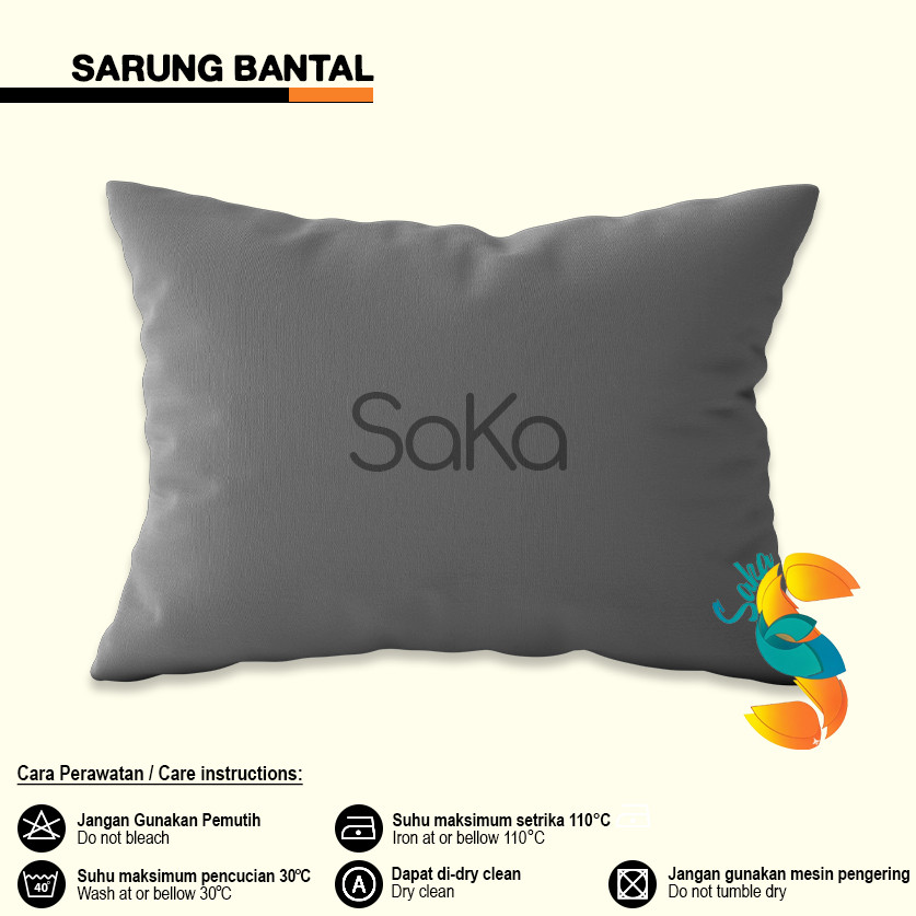 Sarung Bantal Guling Motif Kotak Kotak Aesthetic Minimalis Polos Abu Maroon Putih Navy Coklat GUN