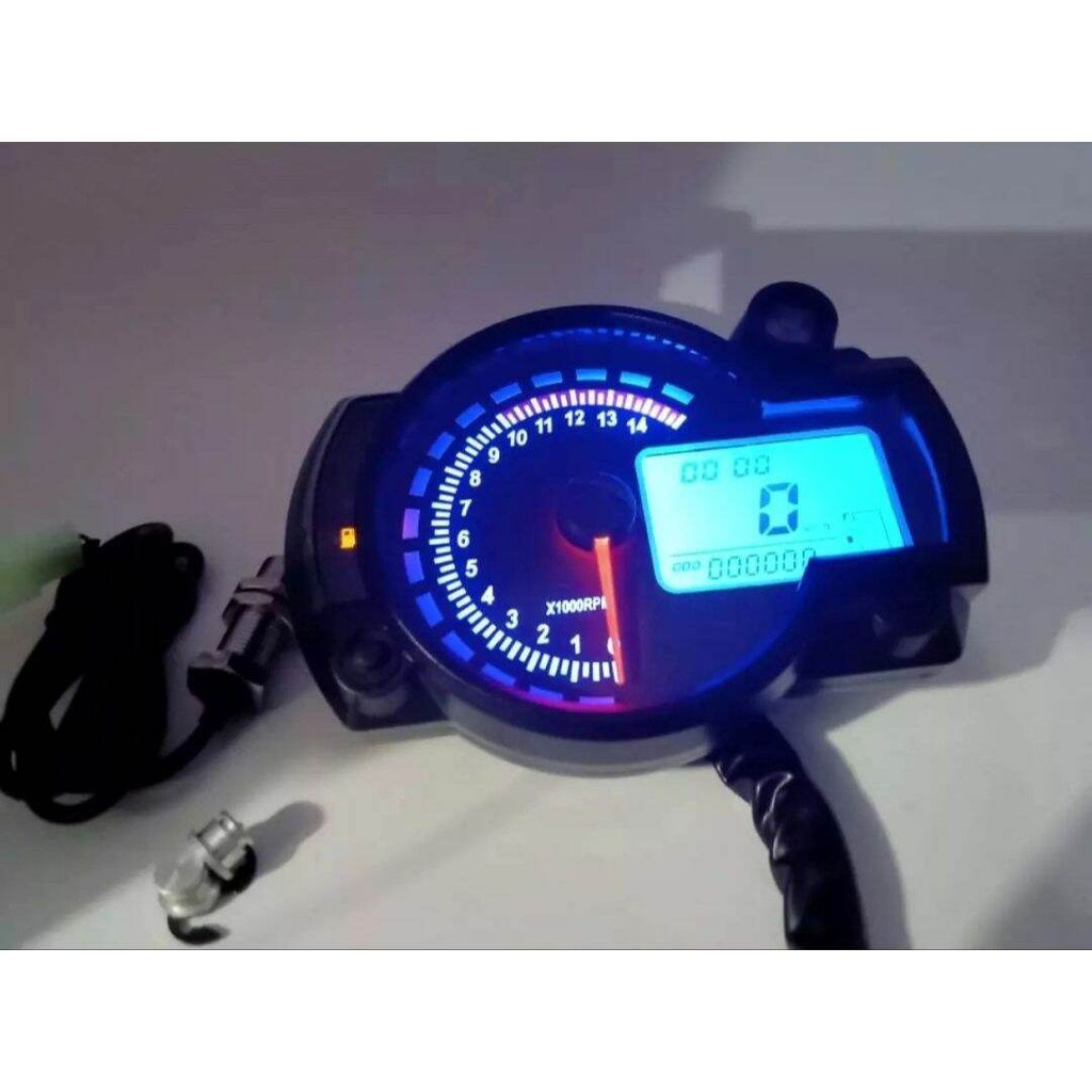 SPEEDOMETER SPEDO KOSO RX2N DIGITAL LED SPIDOMETER KOSO RX2N UNIVERSAL SEMUA MOTOR NMAX AEROX BEAT X