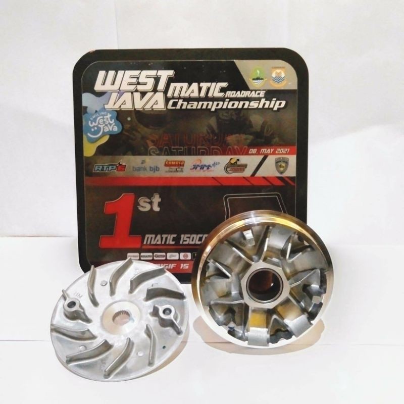 SANRIRINTOJAYASHOP Pulley rumah Roller& kipas costum Beat karbu/Beat Fi/Beat esp/beat/beat new 2021 