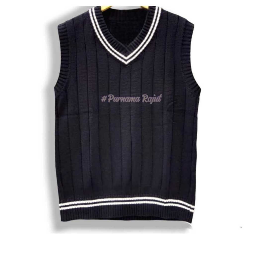 KIBAR665 ROMPI RAJUT PRIA WANITA DEWASA DAN ANAK - VEST RAJUT PREMIUM - VEST RAJUT KOREAN STYLE mura