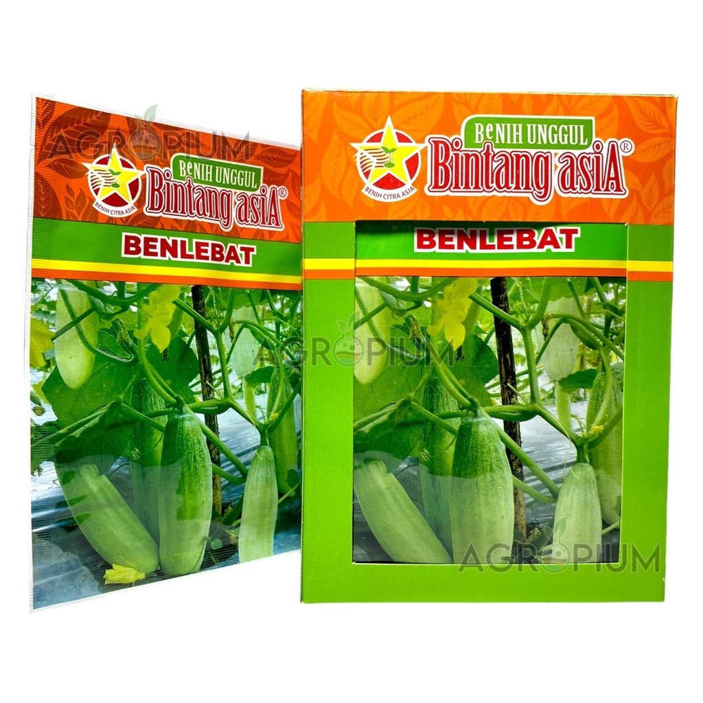 Benih Timun Mentimun BENLEBAT Isi 20 gram Benih Bintang Asia