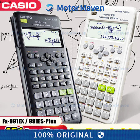 

Kalkulator Scientific Casio Ilmiah FX-991EX/991ES-Plus Calculator Scientific Casio Kalkulator Casio Scientific 451 Fungsi/Dua Sumber