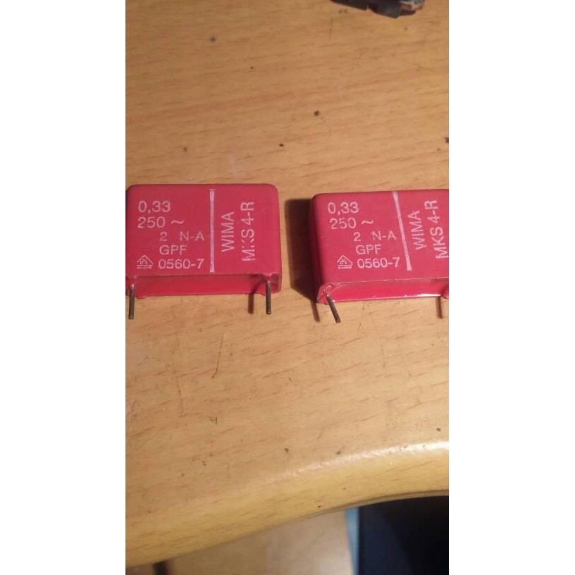 Part MKS4 Wima 330nF 250v Electrical Equipment