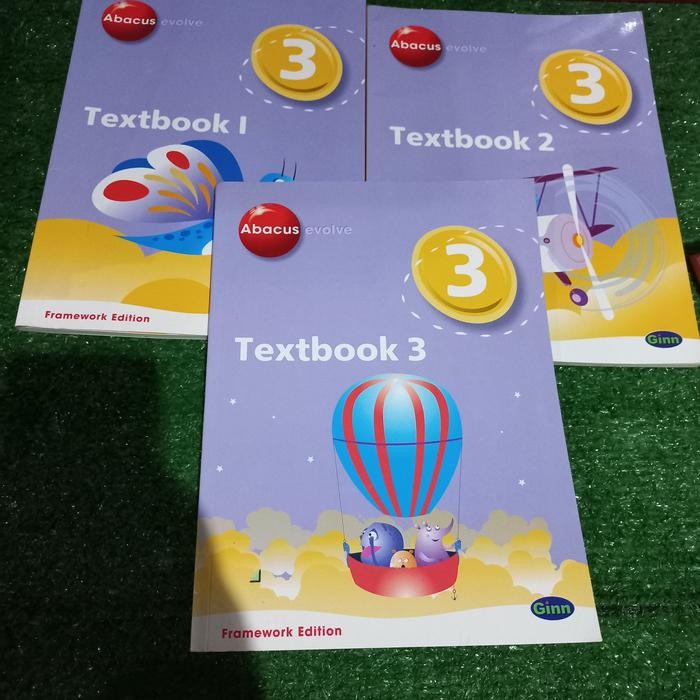 Buku Abacus Evolve Textbook 3 jilid 1 2 dan 3