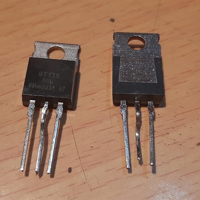 Part Triac BT139 BT 139 BT-139 800 800V 16A 16 Amp original logam kuning Electrical Equipment