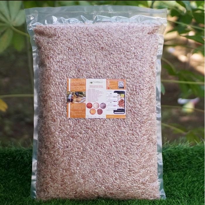 

Beras Merah Sosoh Enak, Empuk & Pulen FRESH dari Sawah Sendiri - 4kg beras wangi