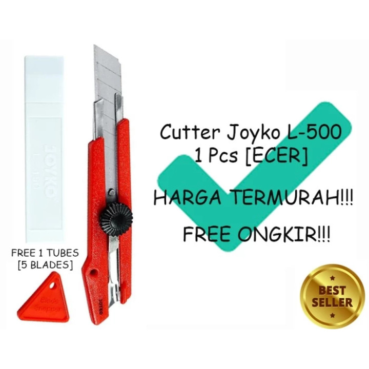

Cutter / Pemotong Joyko L-500 FREE [Gratis REFILL BLADE 1 TUBE]
