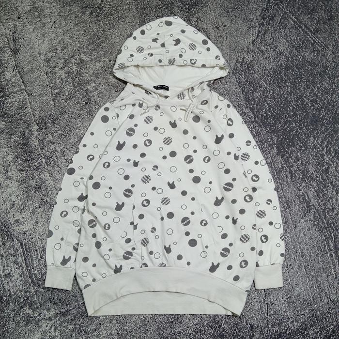 Jaket sweater Hoodie THE BEST JEANS NEARBY murah size L