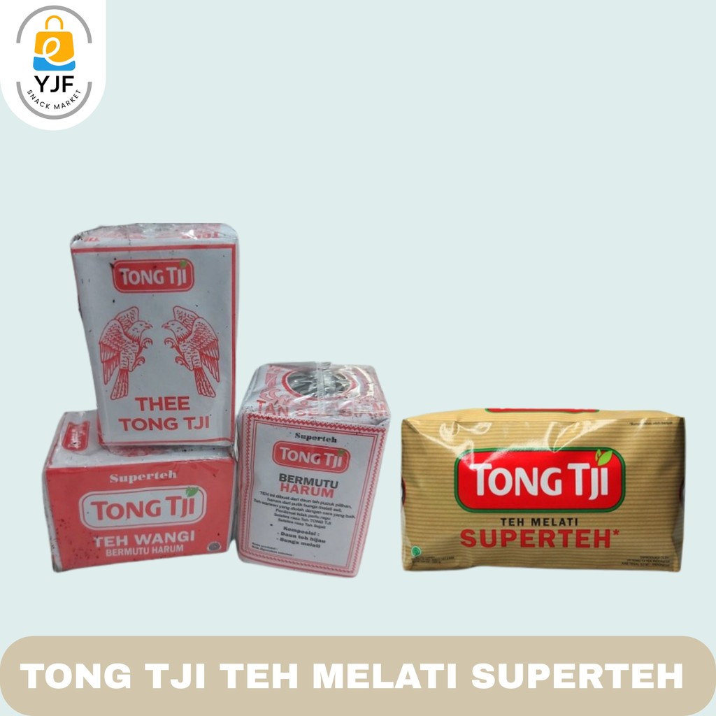 

Tong Tji Jasmine Tea Super / Teh Melati / Teh Seduh 40g / 80g/ 250g