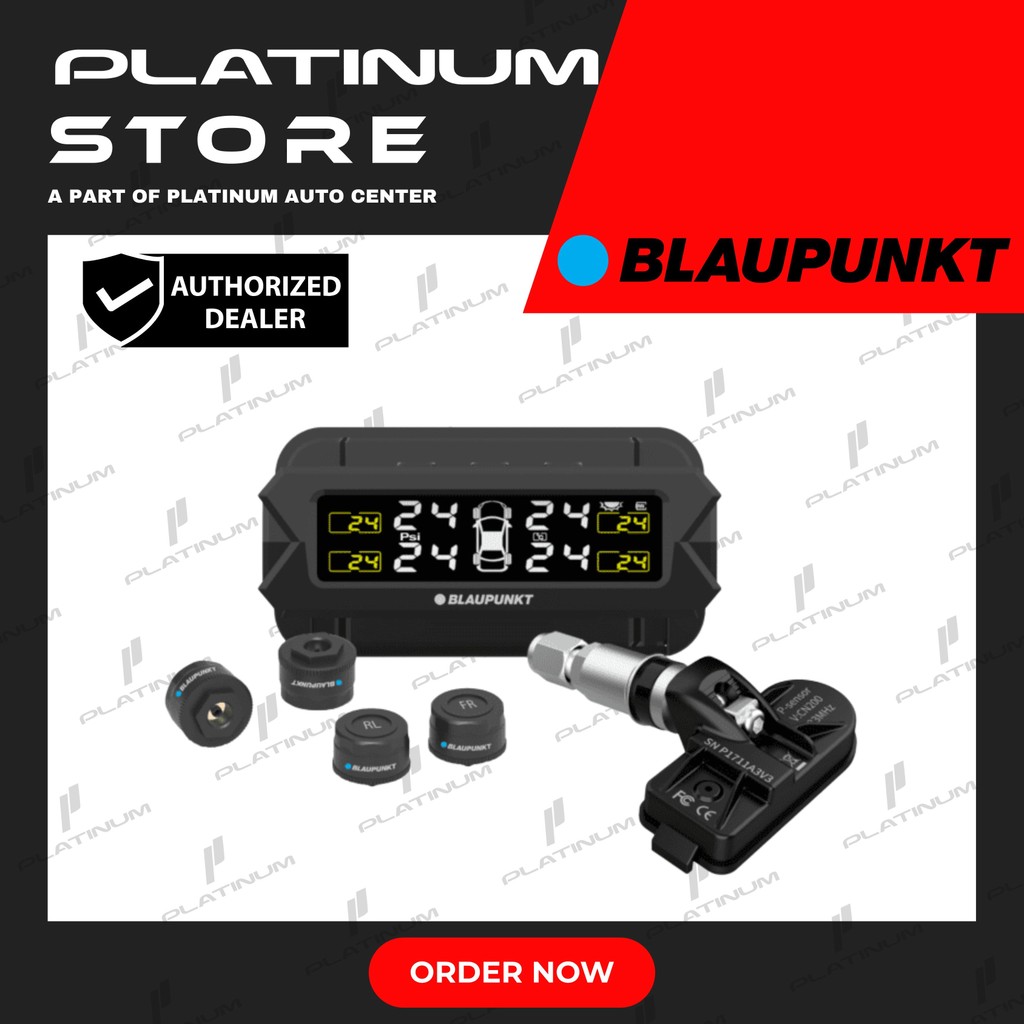TPMS Blaupunkt Solar 2.1 – Sensor Tekanan Ban Mobil Wireless | External & Internal Sensor