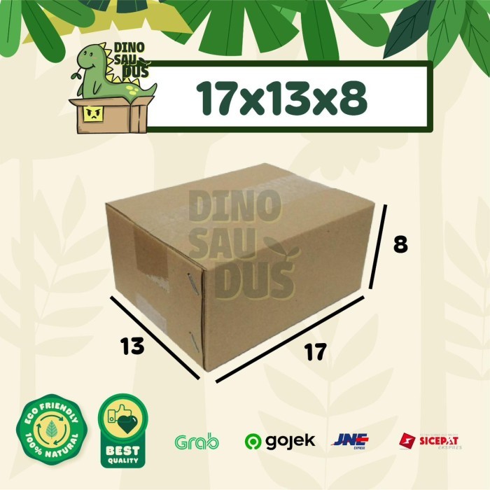 

17x13x8 CM Corrugated Box Packaging KARDUS packing SHEET