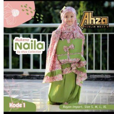 mukena Naila by Ahza