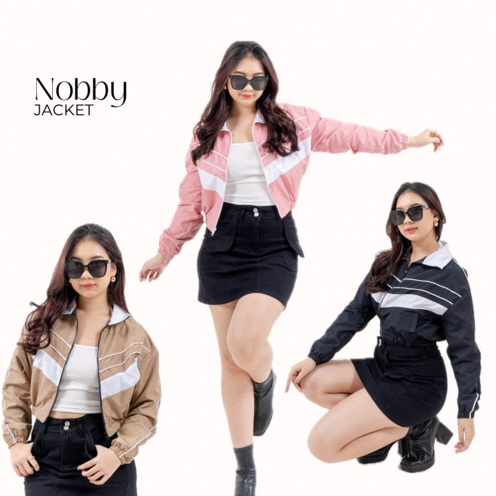 [GURLBUCKET] Nobby Jacket / Jaket / Outer Micro Ns "Pakaian Wanita"
