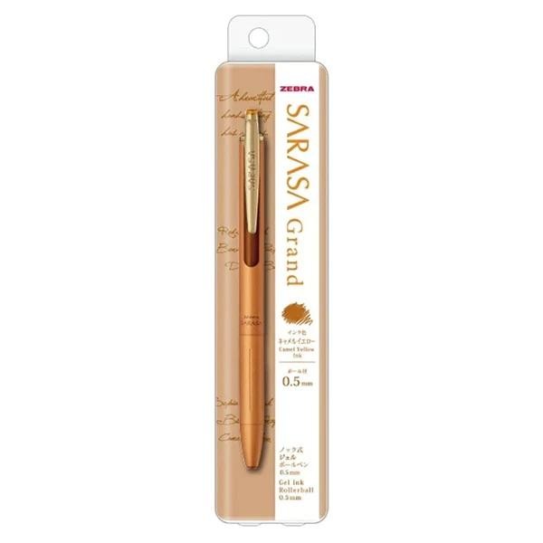 

MUMPUNG PROMO Zebra Sarasa Grand Vintage Color Gel Ink Pen 0.5mm P-JJ56 - V Camel YellowTERLARIS