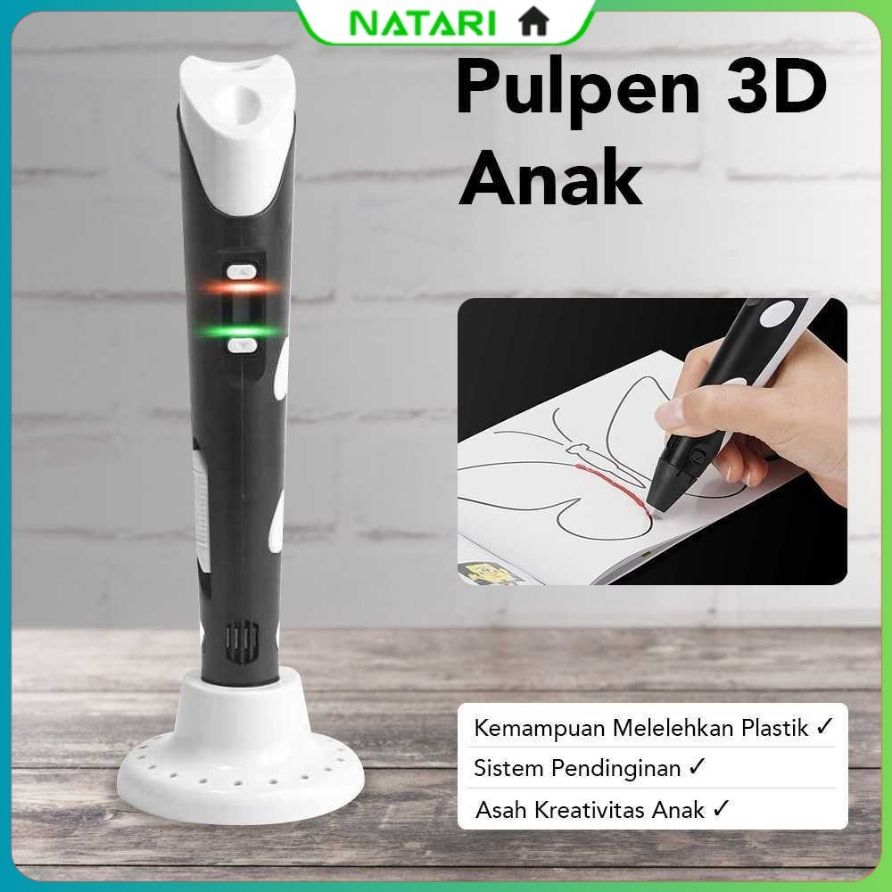 

Pulpen 3D Anak Printing Magic Drawing Filament EU Plug - P62-2