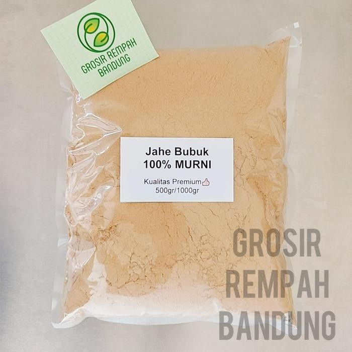 

Jahe Bubuk Murni / Rempah / Kualitas Terbaik - 500gr