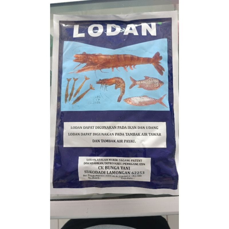 Probiotik ikan dan udang Lodan 500 gram