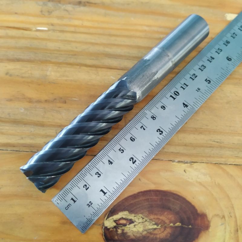 ENDMILL CARBIDE 20 BEKAS ENDMILL CARBIDE 20×150 6FLUTE LONG