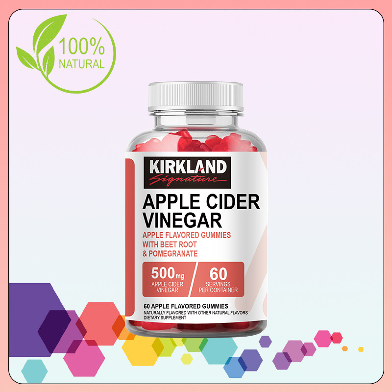 

KIRKLAND Apple Cider Vinegar Gummies enhance immunity and improve digestive system function