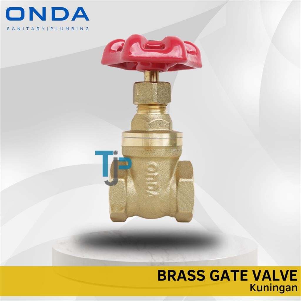 ONDA BRASS GATE VALVE 3/4"