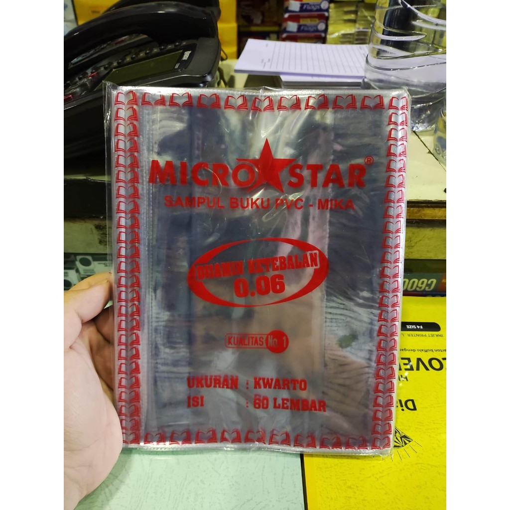 

Sampul Plastik Buku Kwarto / Buku Sidu / Murah