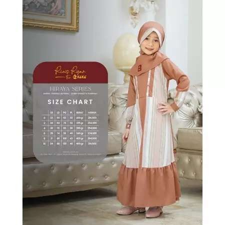 KEKE GAMIS ANAK GAK HIRAYA  ORANGE