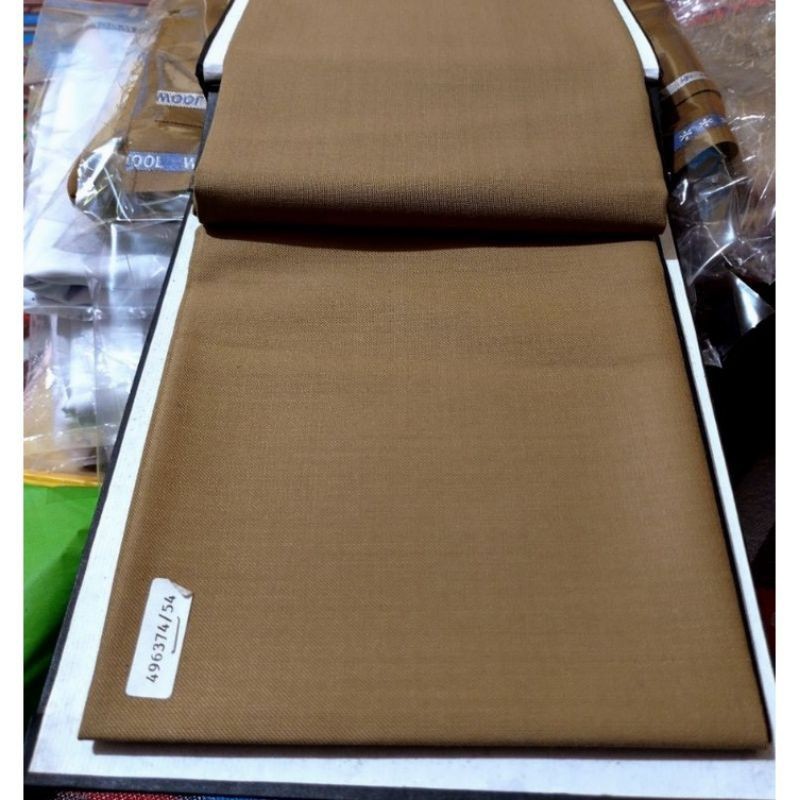 Bahan kain  pemda  kheki khaki  woll  cotton asli exlusip premium