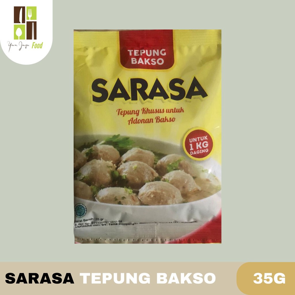 

Sarasa Tepung Bakso / Tepung Khusus Adonan Bakso 35g