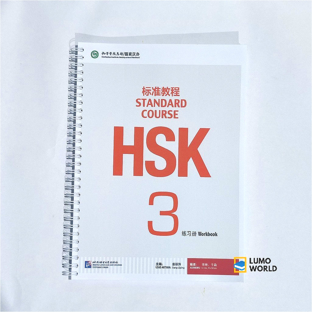 Buku Belajar Bahasa Activity Book Mandarin HSK 3 Workbook