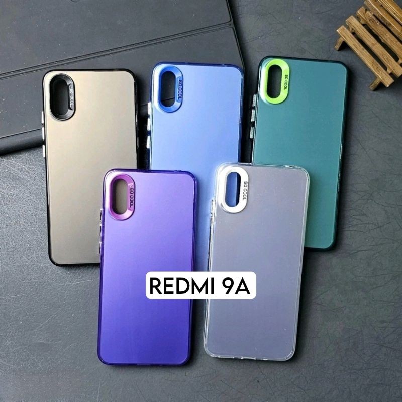 REDMI 9A CASE SOCOOL CASING IMD HYBRID PLATE HOLOGRAM REDMI 9A