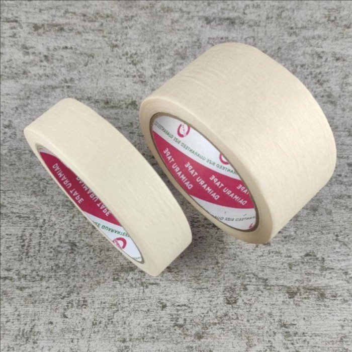

Lakban Kertas / Masking Tape Daimaru - 1 inch 2 inch