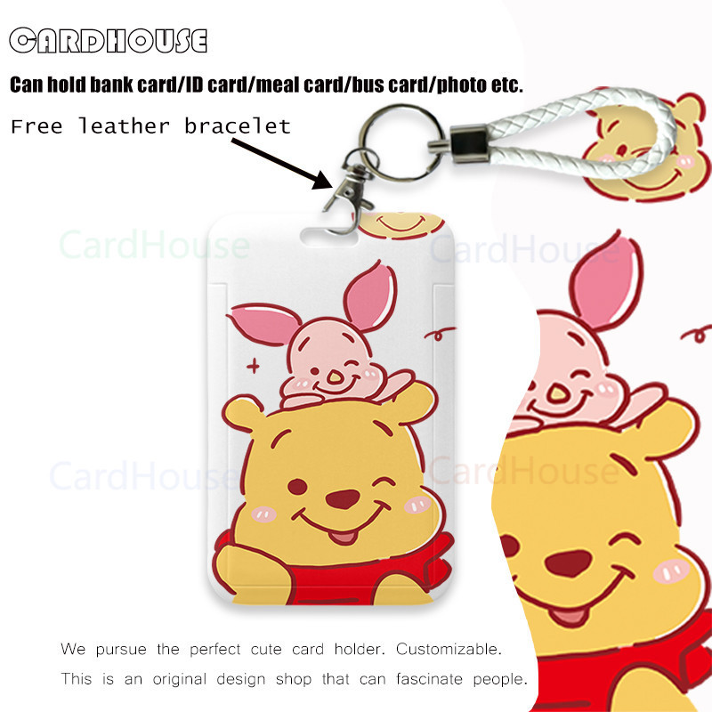 

( CardHouse ) INS ID CARD HOLDER Kartun Winnie the Pooh LT69 Tempat Kartu Photocard Photo Card