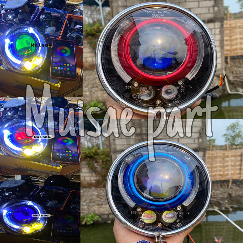 biled cb125 set biled aes Turbo se/gen 2 dengan mini laser