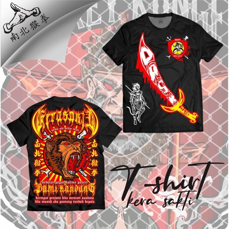 Kaos IKSPI Kera Sakti Pasker Pedang Desain Terbaru Sablon Dtf