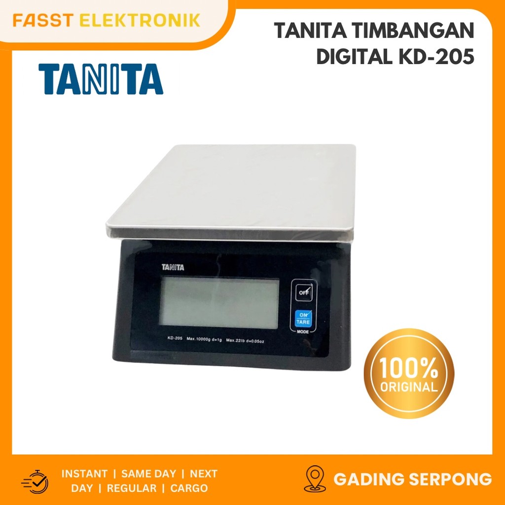 TANITA Timbangan Dapur Digital KD-205 10kg