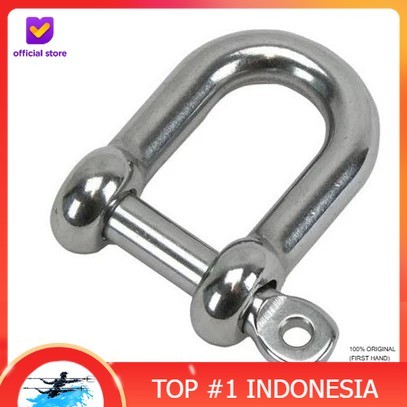 Shackle Stainless #316 - 12mm / Segel D Stainless