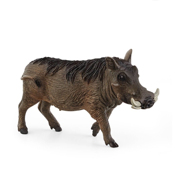 Schleich 14843 Warthog Babi Hutan Afrika Babi Gembol Phacochoerus | Mainan Anak Animal Toy Figure Bi