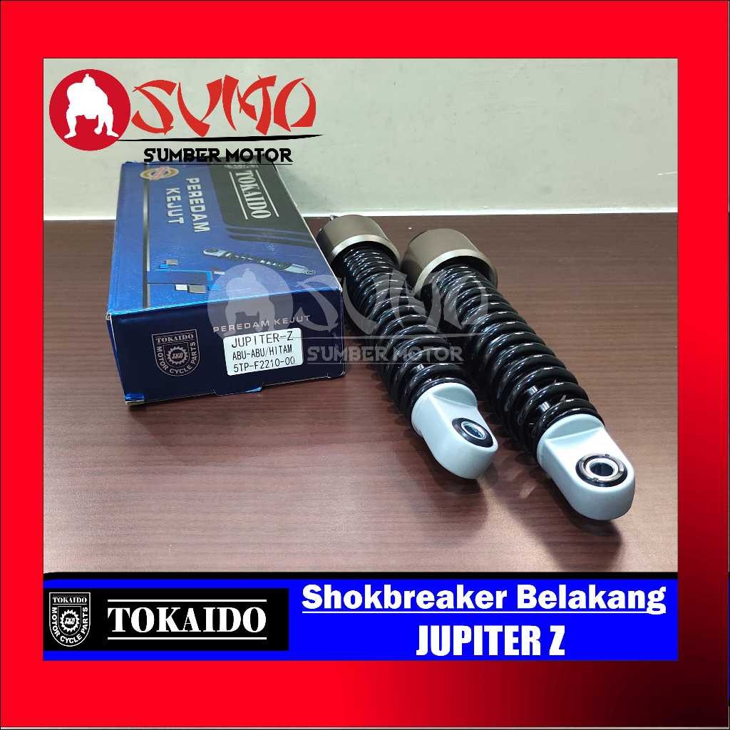 Shockbreaker Skok Belakang Jupiter Z Perak Hitam Original Tokaido Harga Termurah