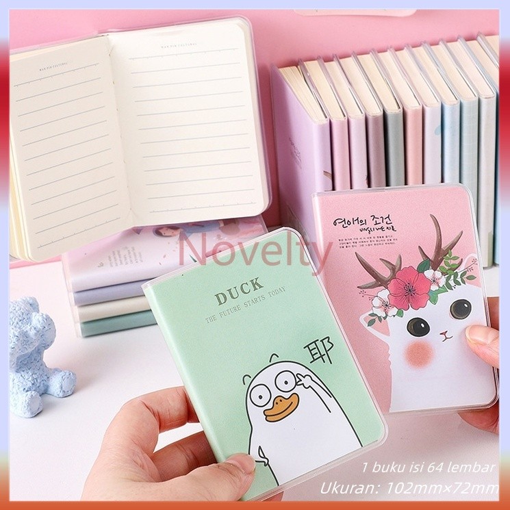 

Novelty BUKU CATATAN MINI MOTIF KARTUN / BUKU AGENDA PGS/Buku catatan jaket PVC
