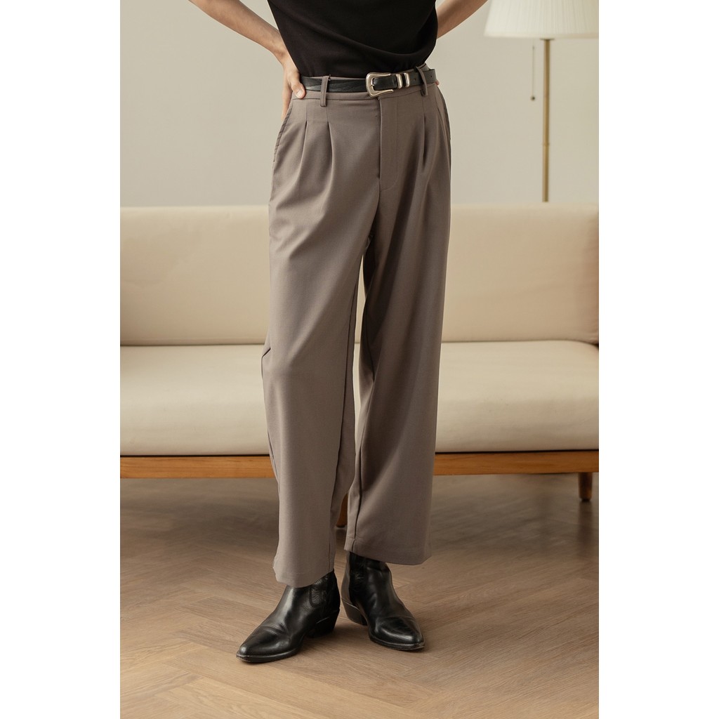 Luca Pleated Pants ANTIDOT STUDIOS
