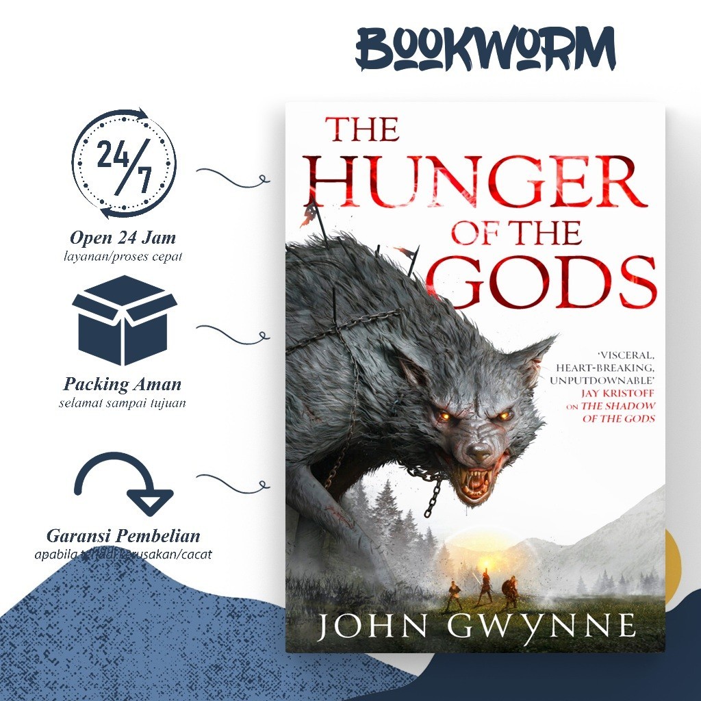 The Hunger of the Gods (The Bloodsworn Saga, #2) by John Gwynne (English)