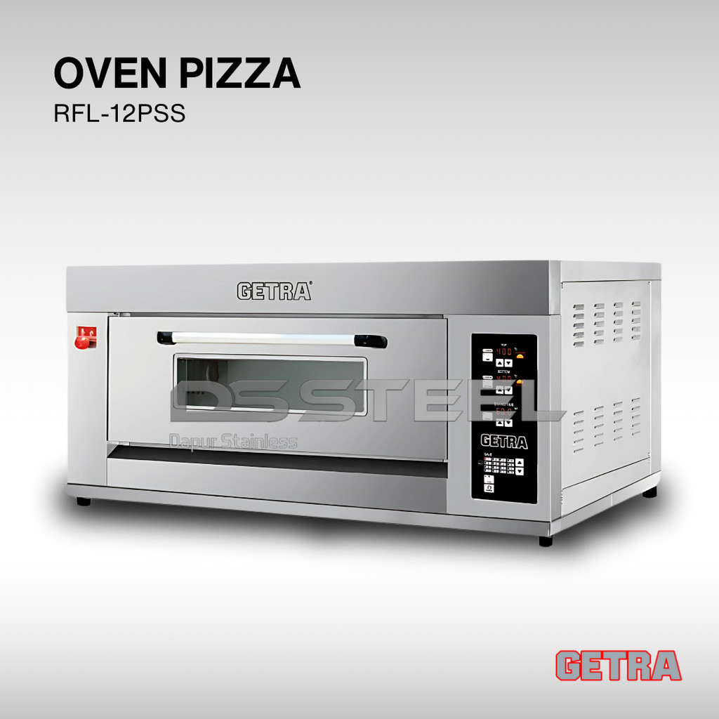 GAS PIZZA DECK OVEN GETRA RFL-12PSS