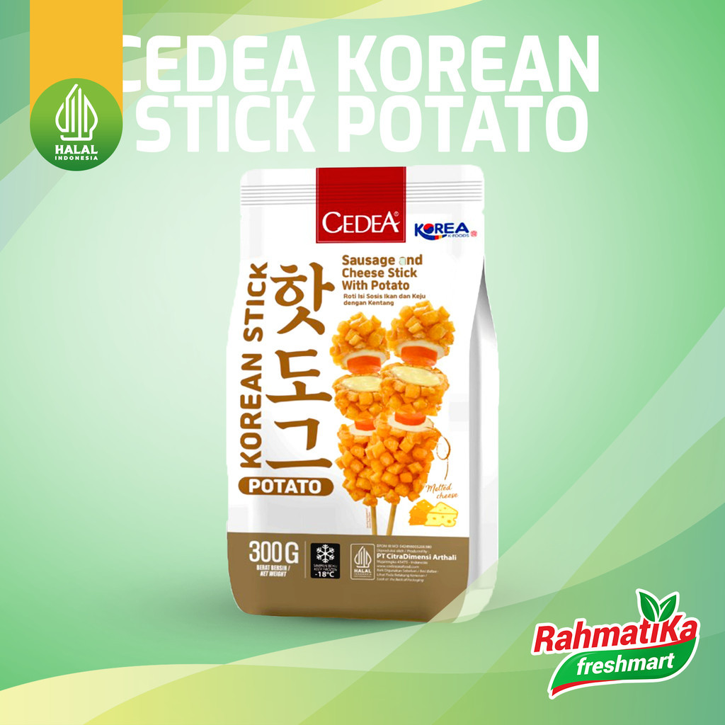 

Cedea Korean Stick Potato 300 g isi 3