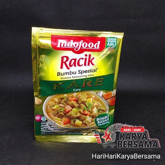 

BUMBU MASAK INDOFOOD KARE KARI CURRY 45GR