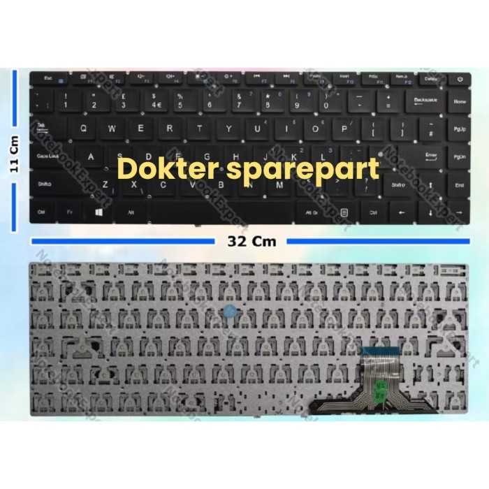 Keyboard Zyrex Sky 232 2021 14 INCI