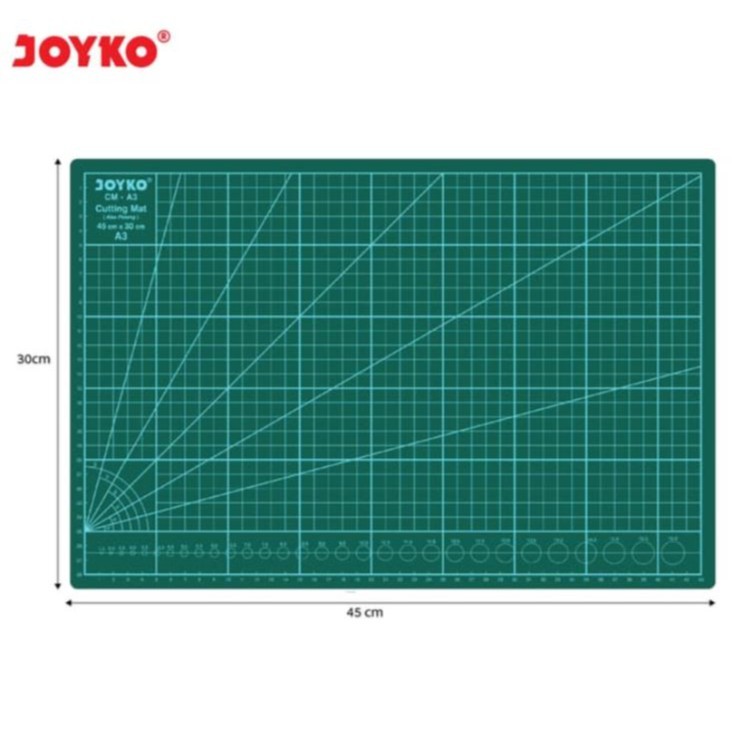 

( StaLand ) Cutting Mat Alas Tatakan Potong A3 Joyko A3 Double-sided 2 Sisi CM-A3 CM A3 45 x 30