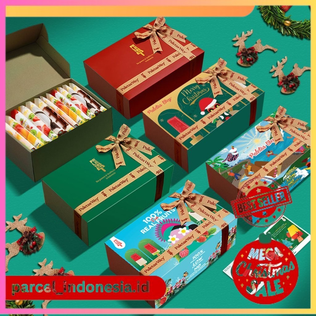 

Paket 2 Exclusive Hempers Christmas (12Pcs) - Es Krim Paletas Wey